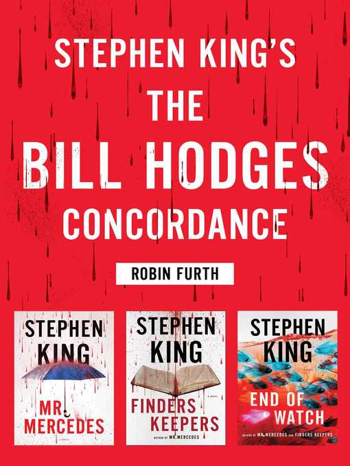 Title details for The Bill Hodges Concordance by Robin Furth - Available